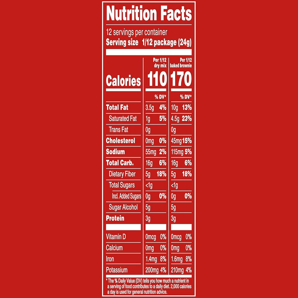 Livlo Keto Brownie Baking Mix 256g