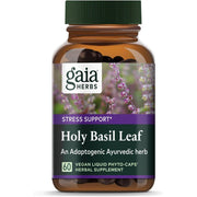 Gaia Herbs Holy Basil Leaf 60 Capsules