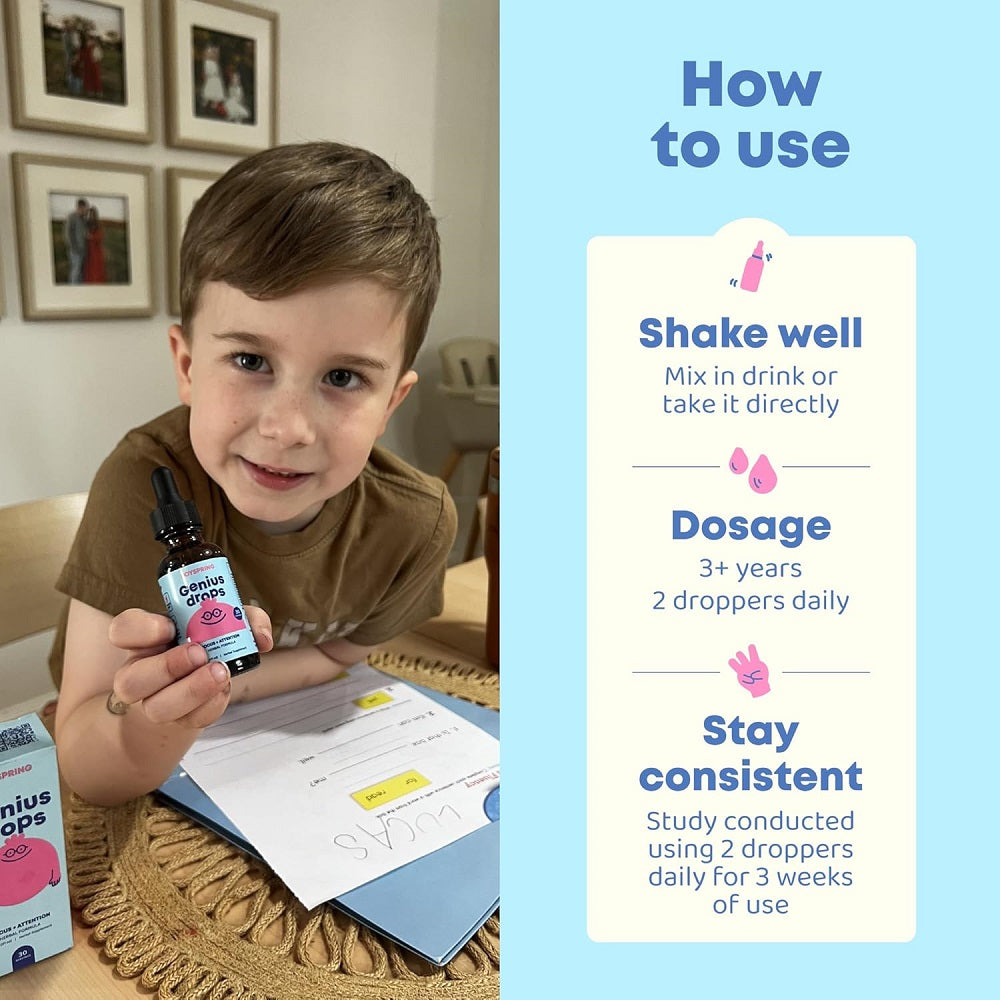 قطرات جينيوس 30 مل من جوي سبرينج