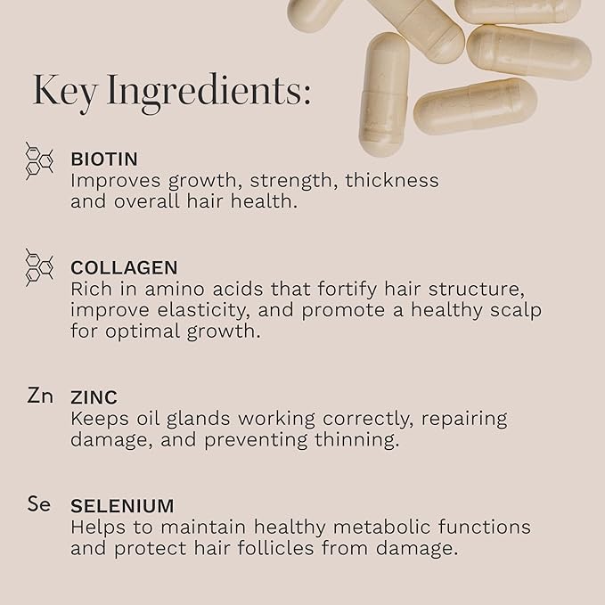 فيتامينات الشعر 60 كبسولة من هيربرست