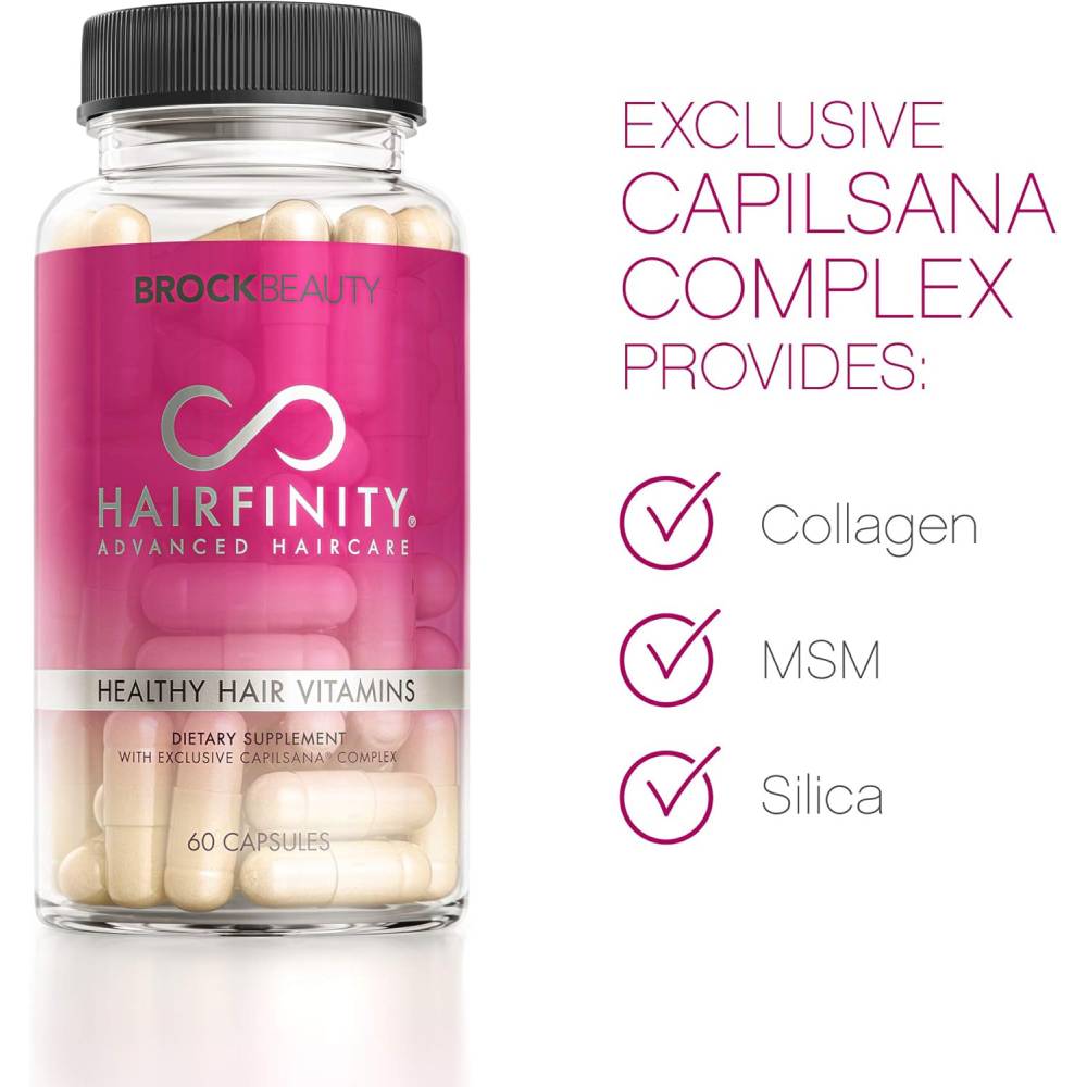 كبسولات فيتامينات الشعر 60 كبسولة من هيرفينيتي