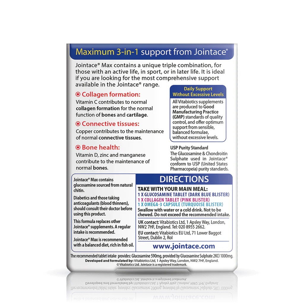 Jointace Max - 84 Tablets/Capsules by Vitabiotics