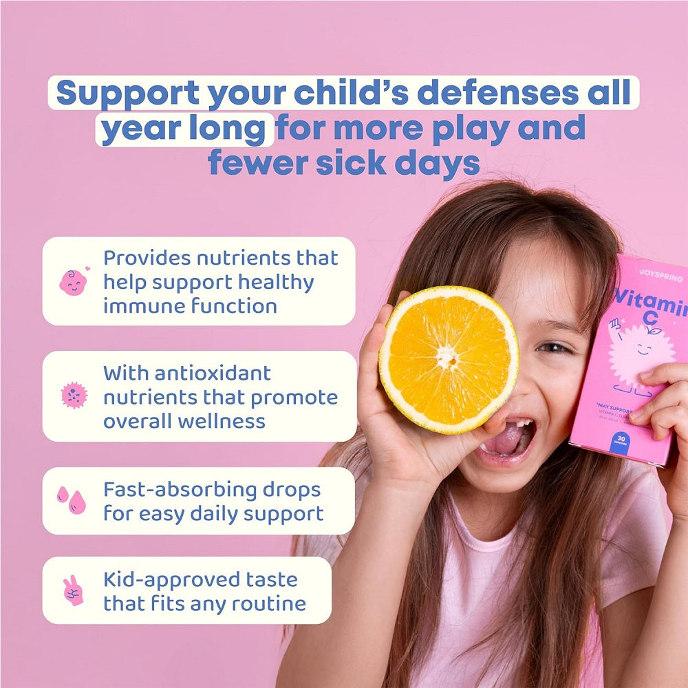 فيتامين سي للأطفال 60 مل - جوي سبرينج