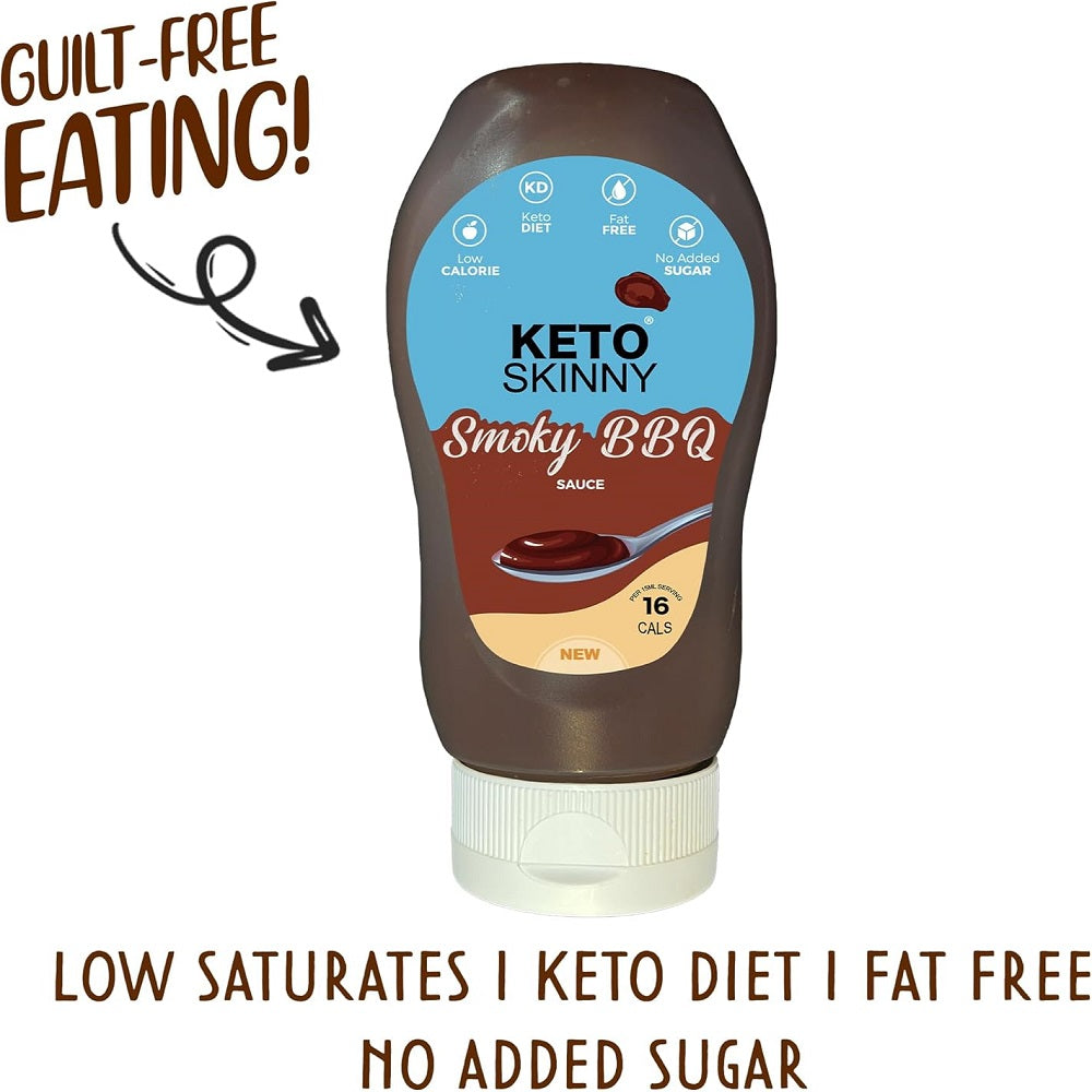 Keto Skinny Smoky BBQ Sauce 300ml  
