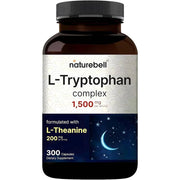 NatureBell L-Tryptophan with L-Theanine 300 Capsules