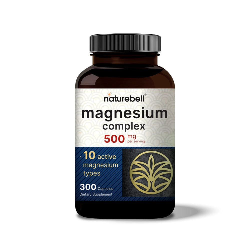 NatureBell Magnesium Complex 500 mg 300 Capsules