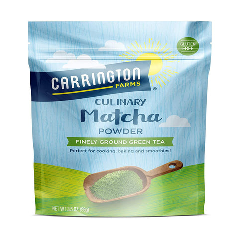 شاي ماتشا الياباني 99 جرام - Carrington Farms Matcha Powder 3.5 Oz
