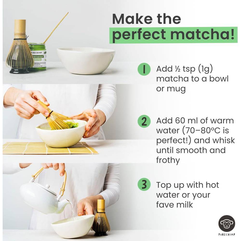 شاي ماتشا الأخضر الفاخر 50 جم - بيور تشيمب