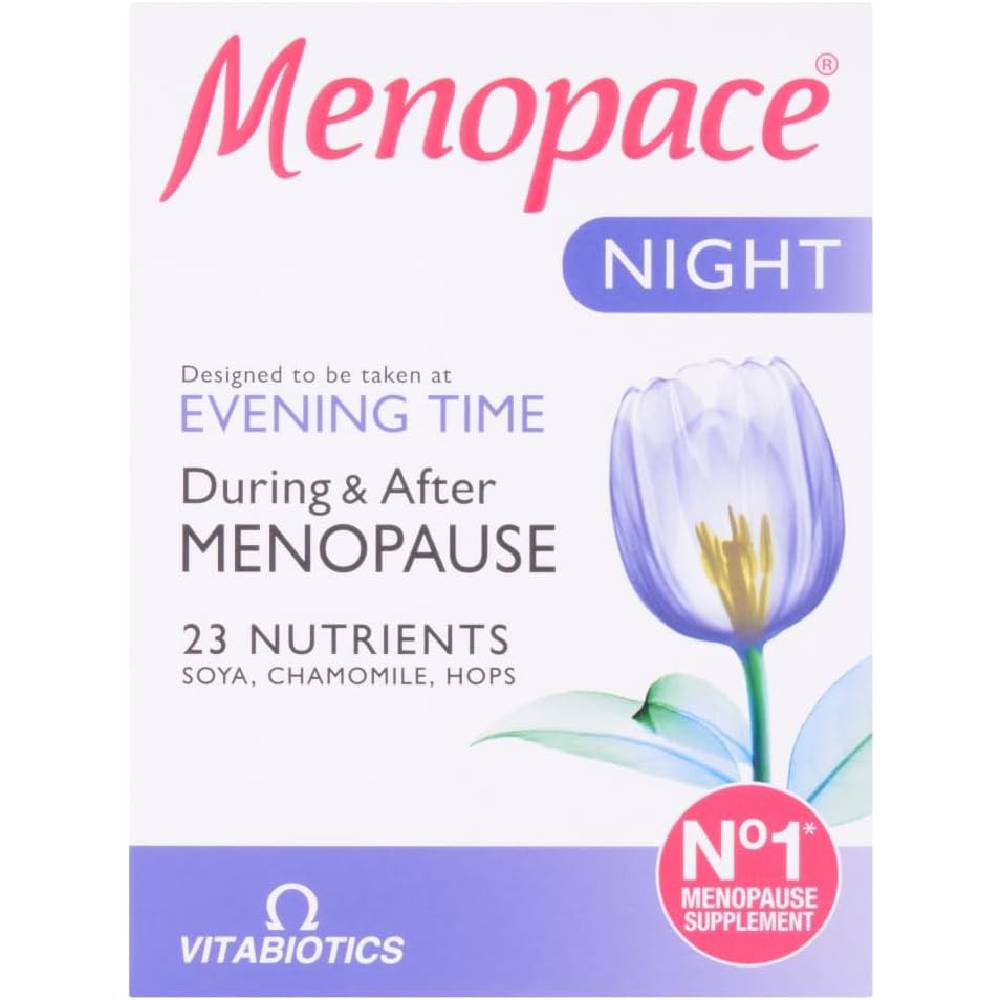 Menopace Night 30 Tablets – Vitabiotics