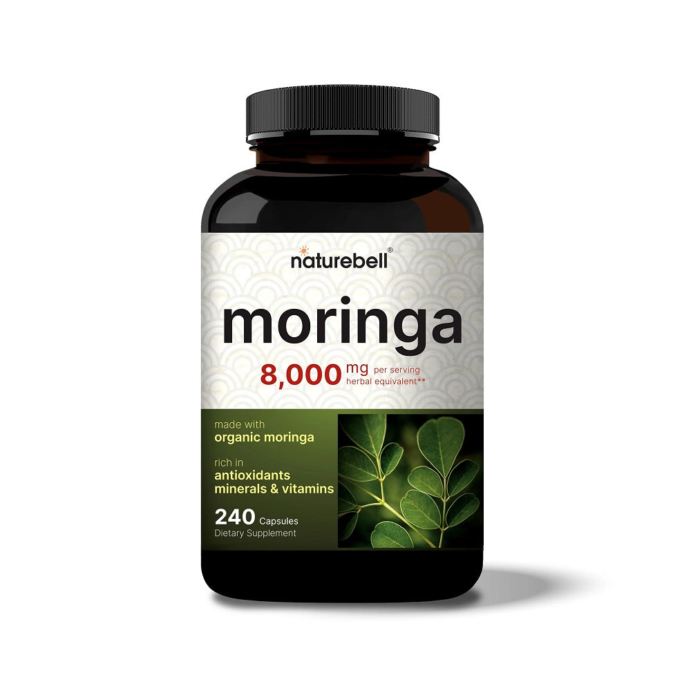 NatureBell Organic Moringa 200 Capsules