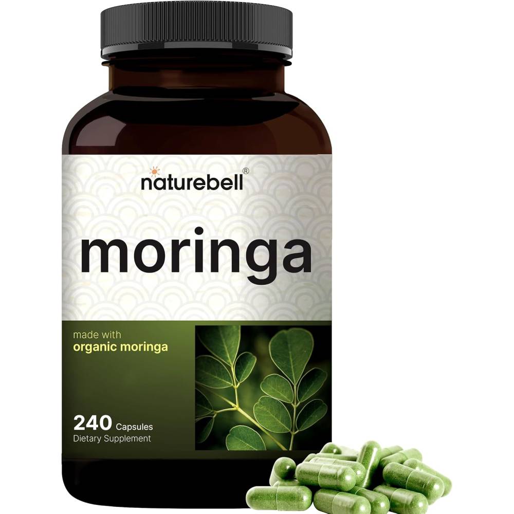 NatureBell Organic Moringa 240 Capsules