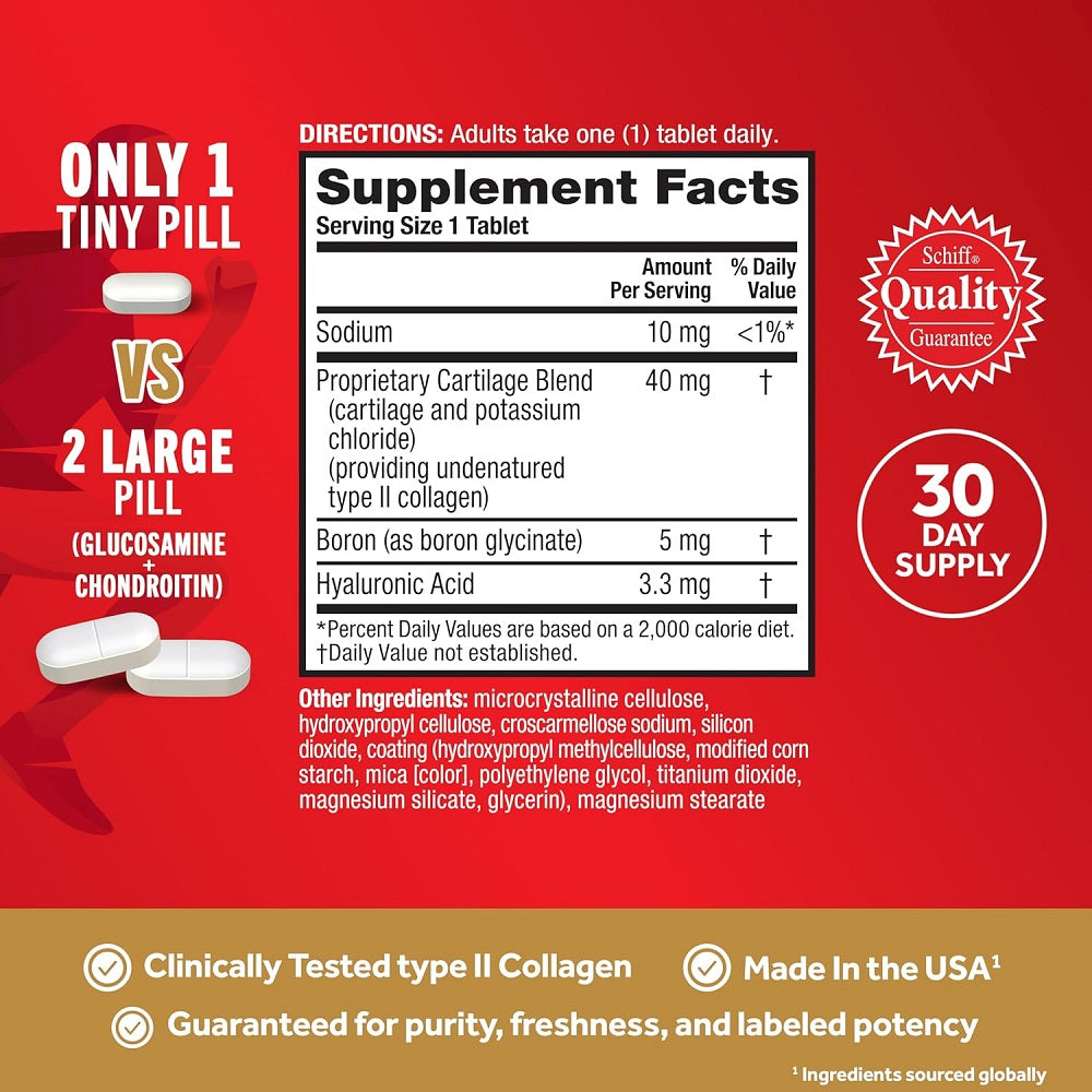 Schiff Move Free Ultra 30 Tablets