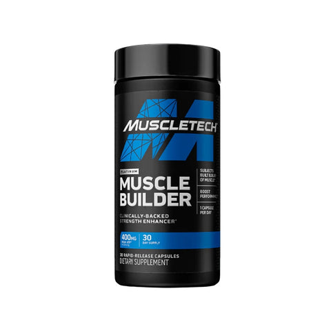 بلاتينوم ماسل بيلدر للعضلات 30 كبسولة - Muscletech Platinum Muscle Builder 30 Capsules