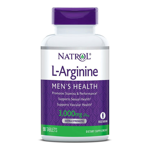 ناترول ال-ارجنين 3000 مج 90 قرص - Natrol L-Arginine 3000 mg 90 Tablets