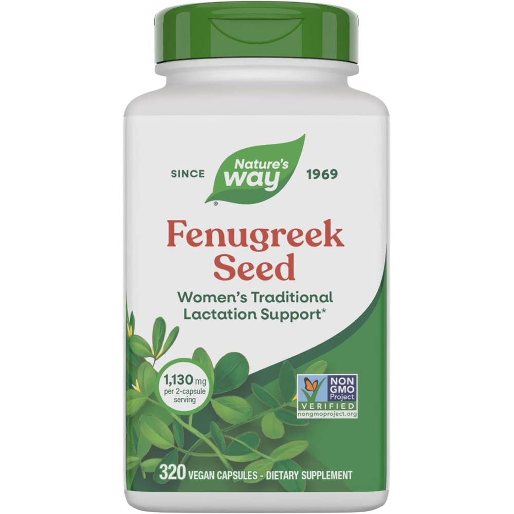 Nature's Way Fenugreek Seed 100 Capsules