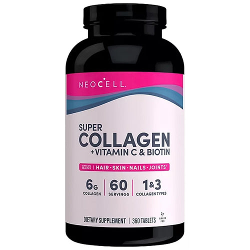 Super Collagen C Plus Biotin Neocell 360 Tablets - Super Collagen C Plus Biotin 360 Tabs