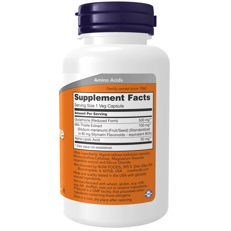 NOW Glutathione 500mg 60 Veg Capsules | UK2GULF.COM UK 2 Gulf NOW Glutathione 500mg 60 Veg Capsules | UK2GULF.COM UK 2 Gulf
