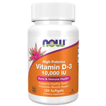 فيتامين د3 10000 مكج 120 كبسولة - NOW Vitamin D-3 10,000 IU 120 Softgels