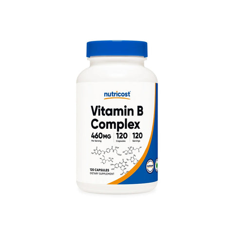 AAVALABS Vitamin B Complex High Strength 180 Capsule