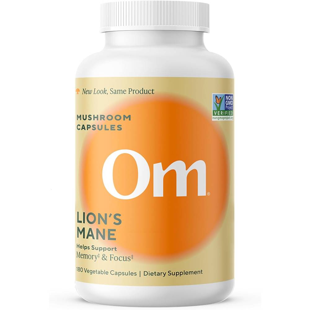 فطر عرف الأسد 2000 مجم 90 كبسولة أوم مشروم