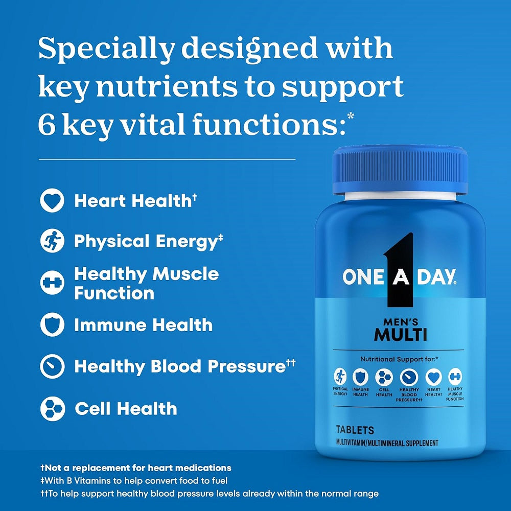 One A Day Men's Multivitamin 200 Tablets 