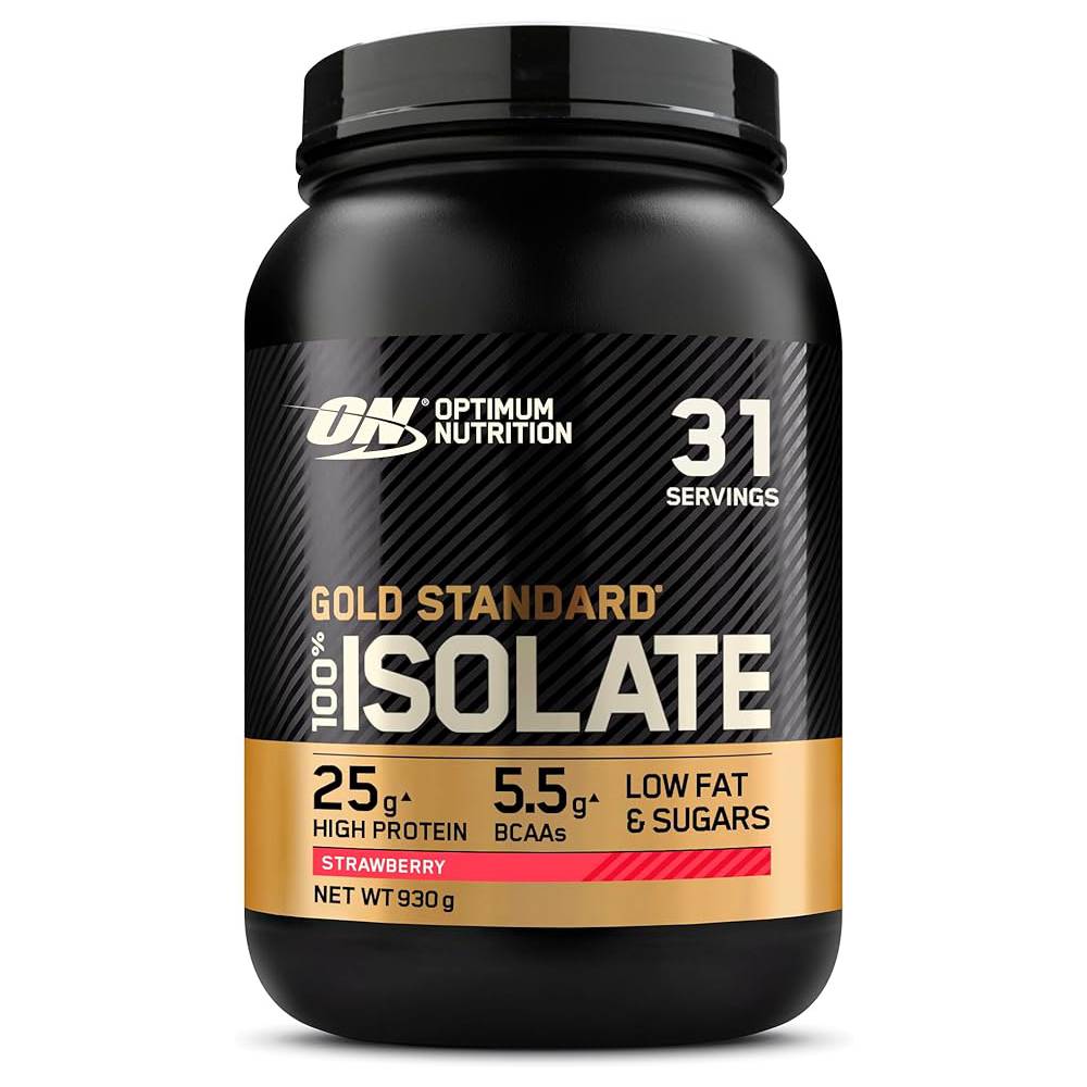 مسحوق بروتين واي آيزوليت 100% 930 جم – أوبتيمم نيوتريشن