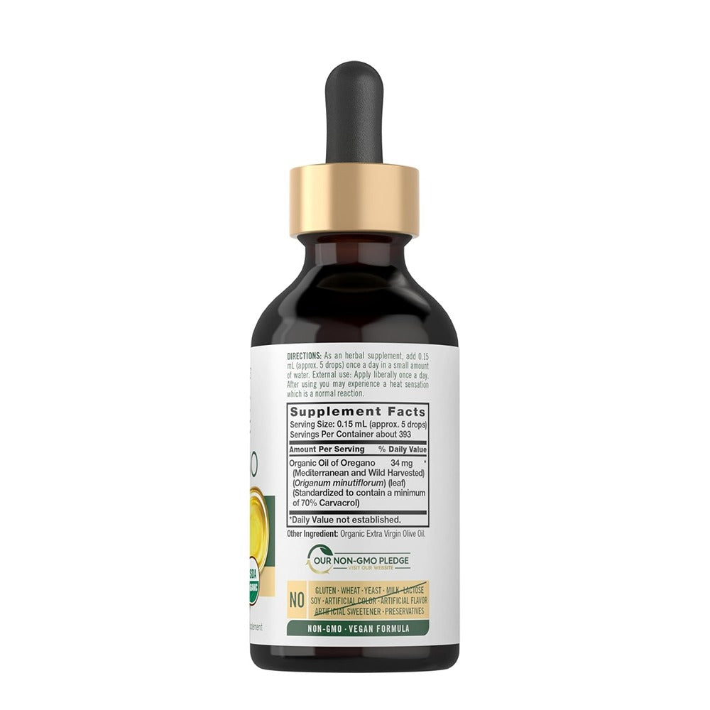 Carlyle Organic Oil of Oregano 59 ml