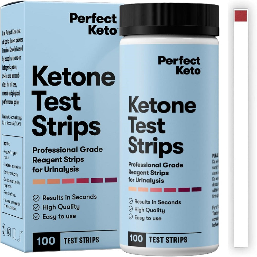 Perfect Keto Ketone Test Strips – 100 Count