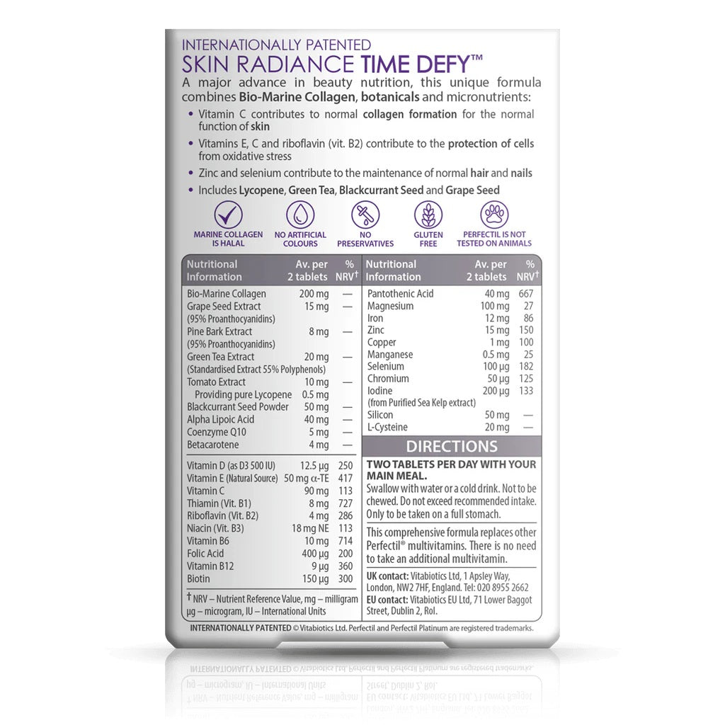 بيرفكتيل بلاتينيوم 60 قرص من فيتابيوتكس