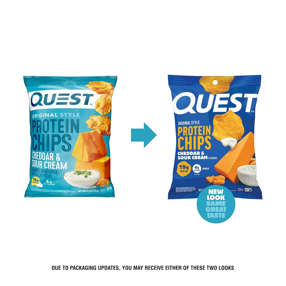 Quest Nutrition Protein Chips Cheddar & Sour Cream 8 × 32g