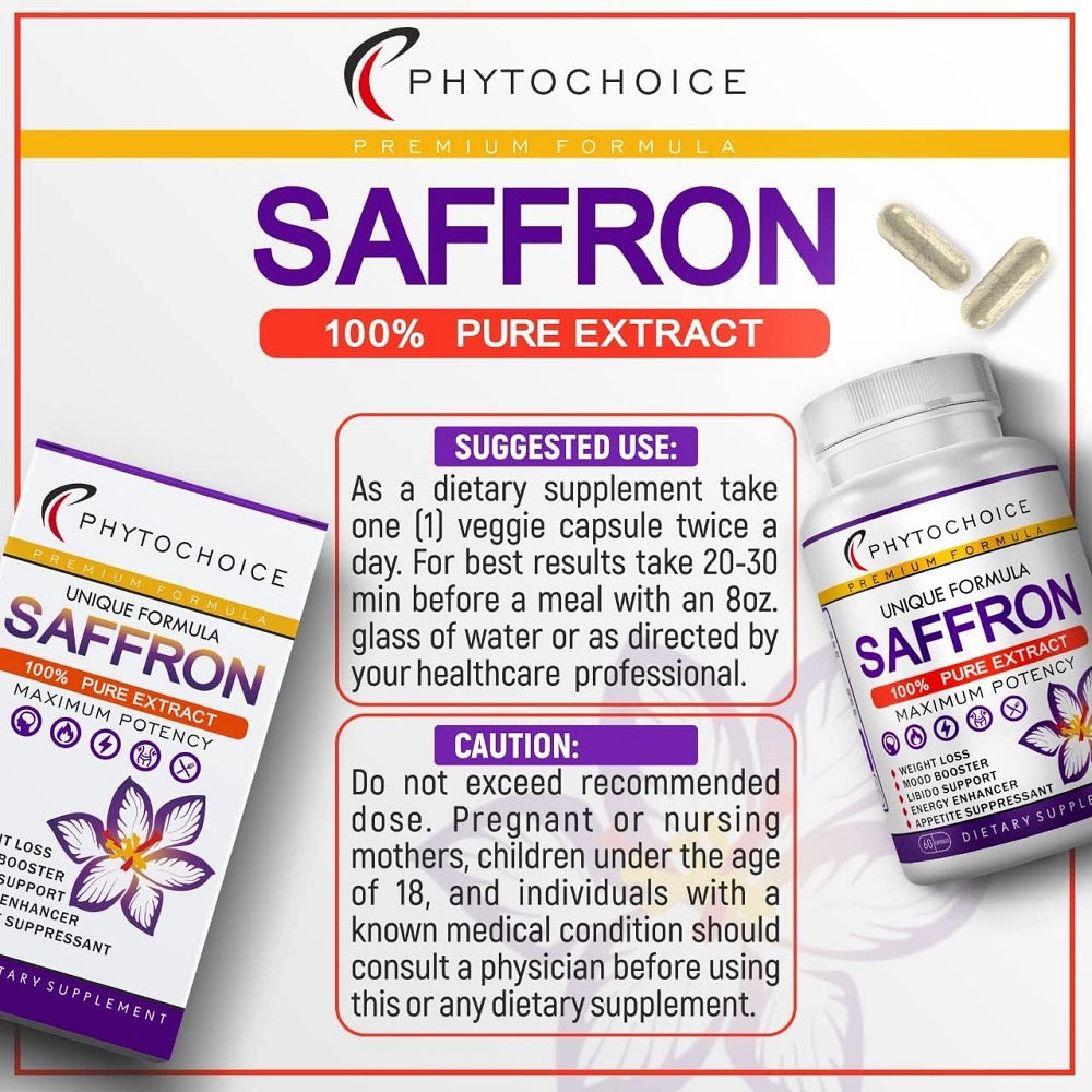 Serene Science®, Saffron Extract, 15 Mg, 60 Tablets