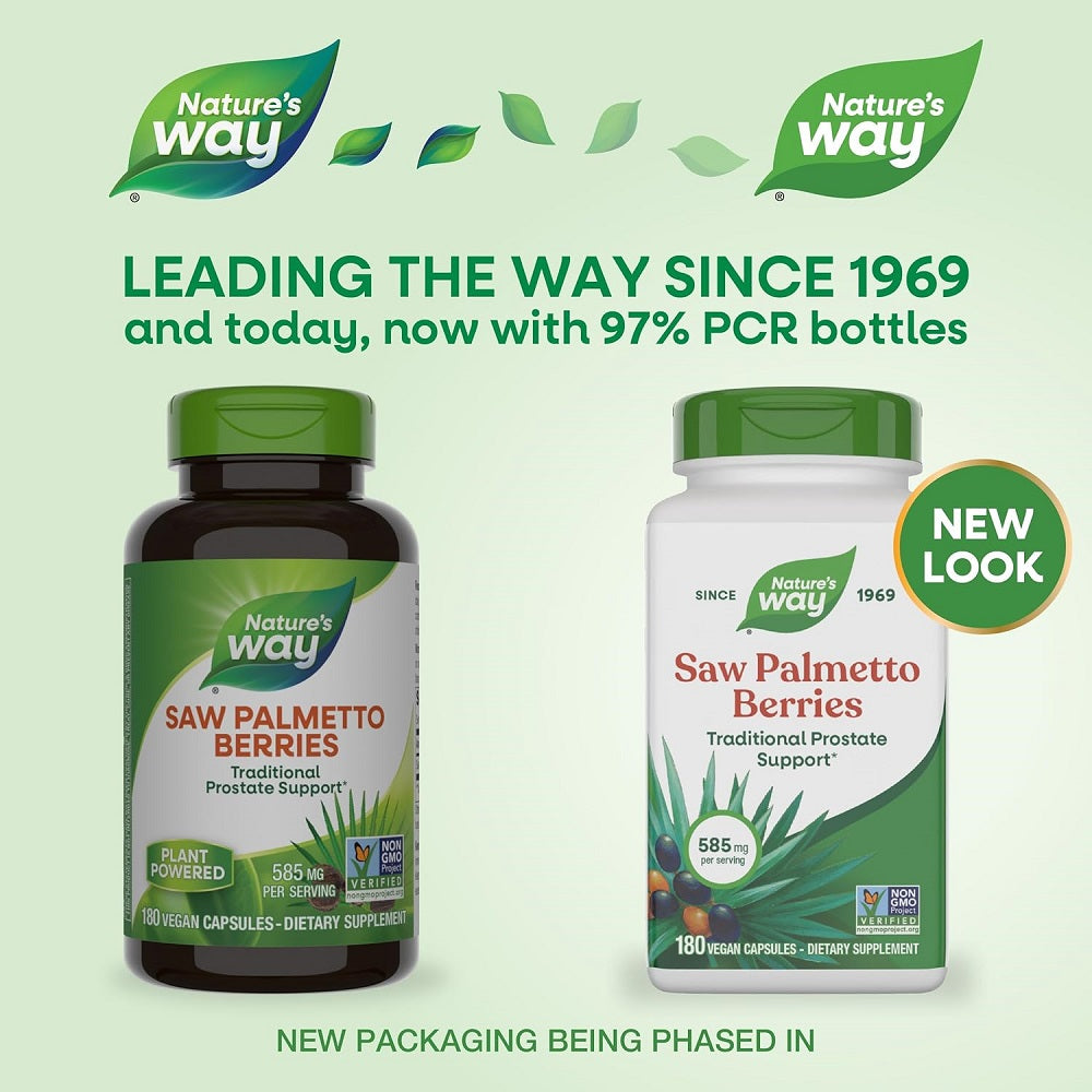 توت الساو بالميتو 585 ملجم – 180 كبسولة – نيتشرز واي