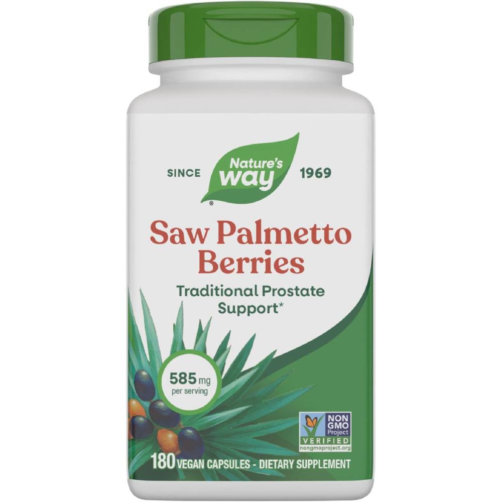 توت الساو بالميتو 585 ملجم – 180 كبسولة – نيتشرز واي