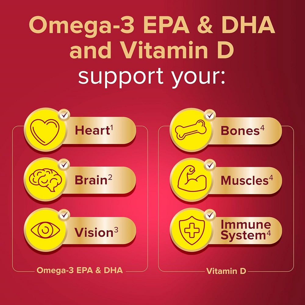 Seven Seas Cod Liver Oil with Omega-3 Fish Oil – 120 Capsules