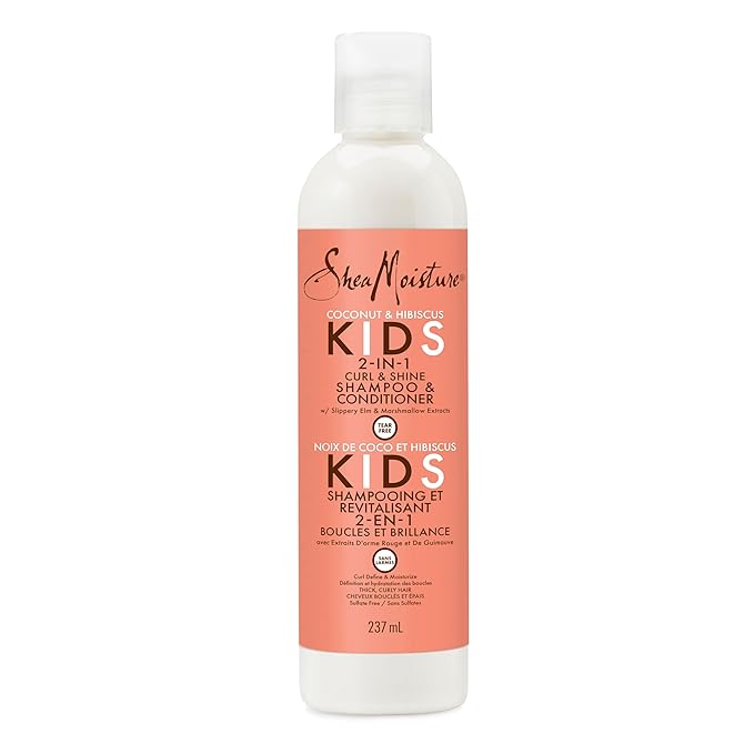 SheaMoisture Kids Coconut & Hibiscus 2-in-1 Shampoo & Conditioner