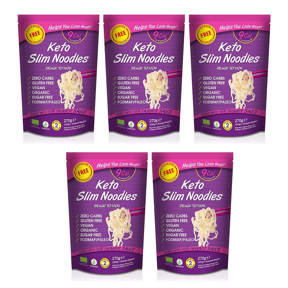 شعيرية نودلز سليم 200 جرام (5 عبوات) من إيت ووتر