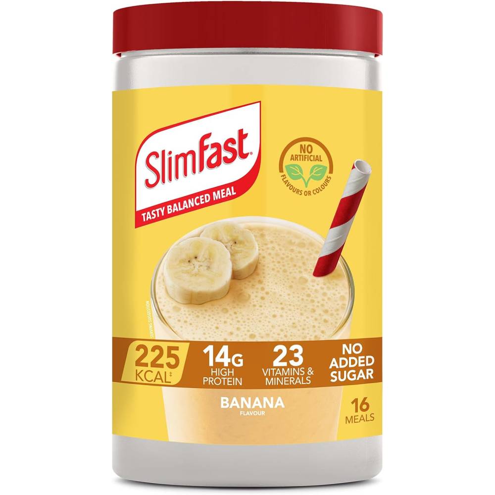 بودرة ميلك شيك بديلة للوجبات 584 جم - سليم فاست