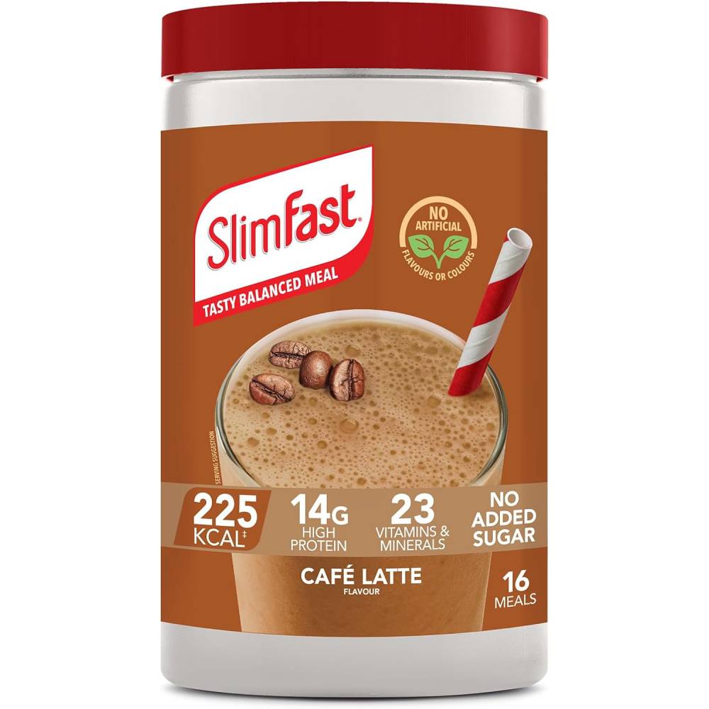 بودرة ميلك شيك بديلة للوجبات 584 جم - سليم فاست