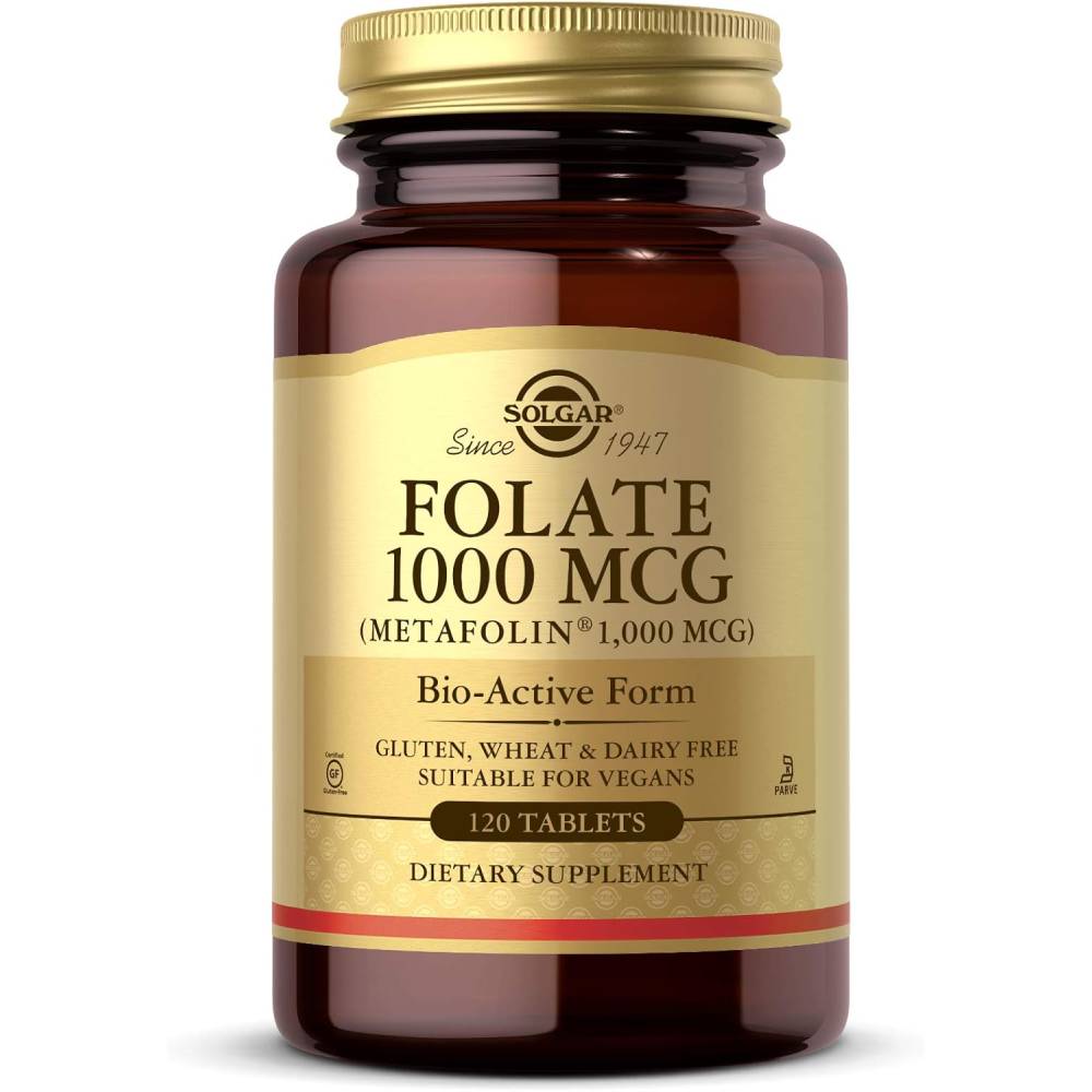 Solgar Folate 1000 mcg – 60 Tablets  