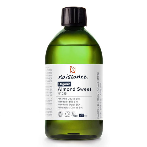 زيت اللوز الحلو خام و عضوي 100 مل  - Naissance Organic Sweet Almond Oil (no. 215) 100ml