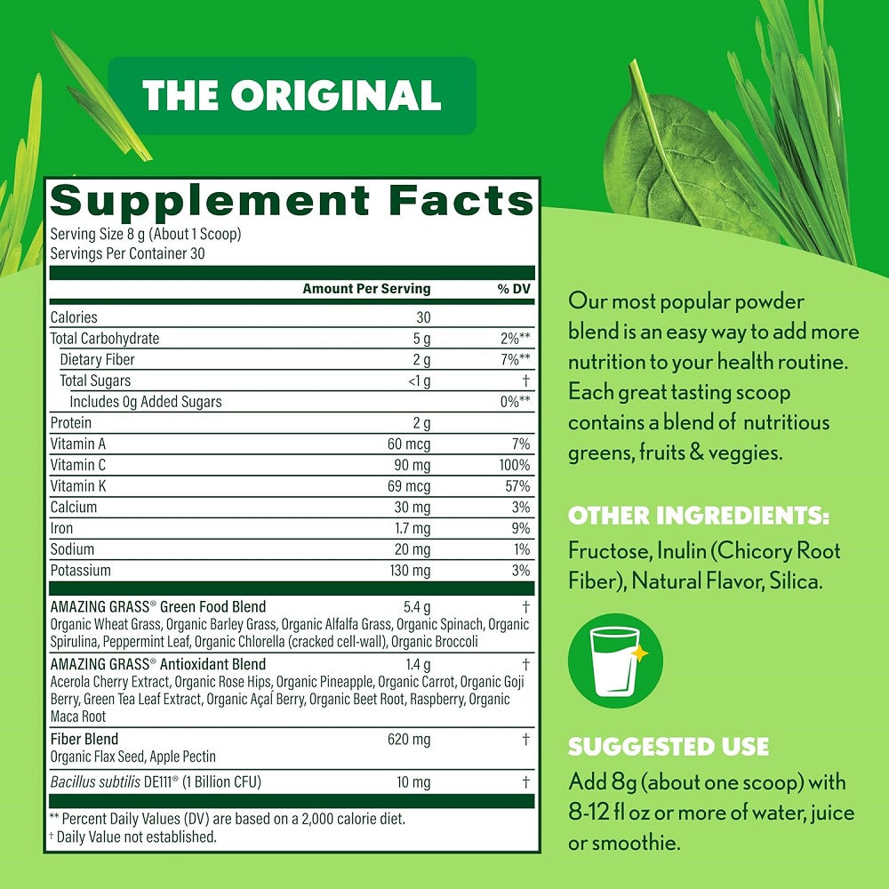 Amazing Grass Green Superfood 30 Servings