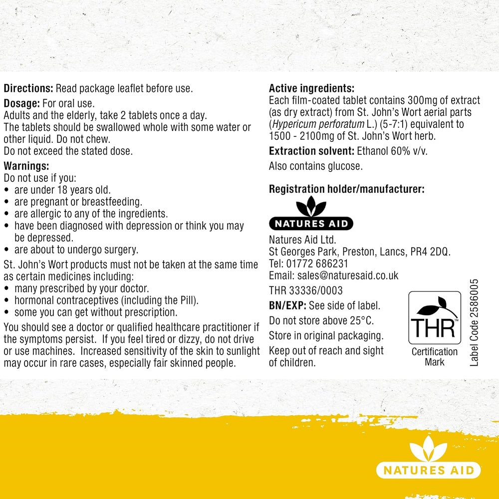 يوكالـم نبتة سانت جون 60 قرص - نيتشرز إيد