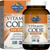 فيتامين كود الحديد خام 30 كبسولة - Vitamin Code Raw Iron Supplement - 30 Caps