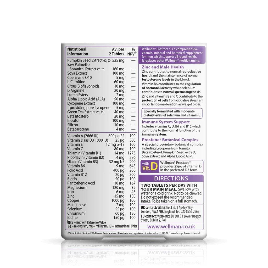 ويلمان بروستاس - 60 قرص من فيتابيوتيكس