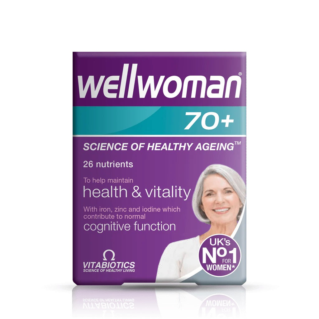 Wellwoman 70+ – 30 Tablets by Vitabiotics
 