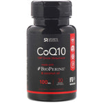 كو انزيم كيو 10 كبسولات - Sports Research CoQ10 with Organic Coconut Oil