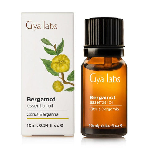 زيت برغموت الخام 10 مل - Gya Labs Bergamot Essential Oil 10ml