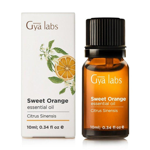 زيت البرتقال الحلو الخام 10 مل - Gya Labs Sweet Orange Essential Oil 10ml