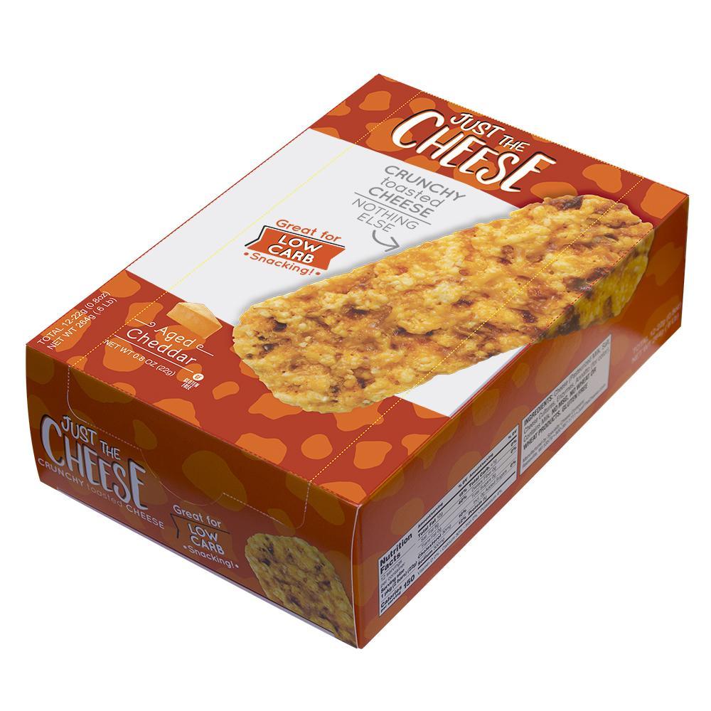 Just the Cheese Snack Bars 10-pack Aged Cheddar