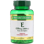 Nature's Bounty Vitamin E 1000iu, 60 Softgels